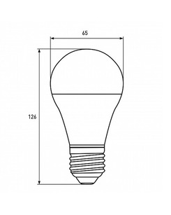 Лампа Eurolamp LED-A70-20272(P) Eko E27 A70 15W 3000K 1350Lm  купити