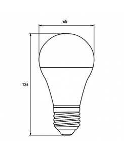 Лампа Eurolamp LED-A70-20274(P) Eko E27 A70 15W 4000K 1380Lm  купити
