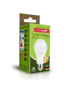 Лампа Eurolamp LED-A75-20272(P) Eko E27 A75 20W 3000K 1600Lm  відгуки