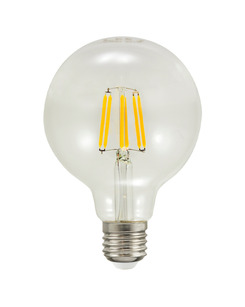 Лампочка Goldlux 308580 G95 E27 7.5 Вт 3000K 1055Lm Filament ціна
