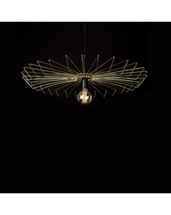 Підвісний світильник Nowodvorski 8874 Umbrella E27 1x60W IP20 Gold  опис