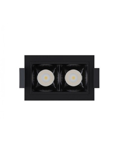 Точковий світильник Kloodi KD-024Q LED 2x4W 3000K 360Lm IP20 Bl  купити