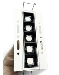 Точечный светильник Kloodi KD-0510TR LED 5x10W 3000K 900Lm IP20 Wh  отзывы