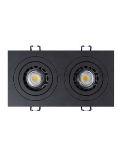Точечный светильник Kloodi KD-BASE SQ92x175 GU10 2x10W IP20 Bl  купить