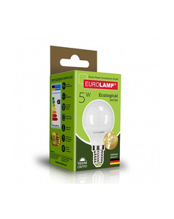 Лампочка Eurolamp LED-G45-05143(P) LED ЕКО G45 E14 5W 3000K 480Lm  відгуки