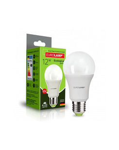 Лампочка Eurolamp LED-A60-12274(P) LED Лампа ЕКО А60 E27 12W 4000K 1100Lm ціна