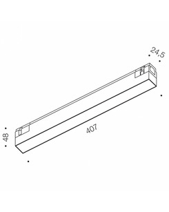 Магнитный светильник LTX 06.4070.11.930.BK In Line Linea  отзывы