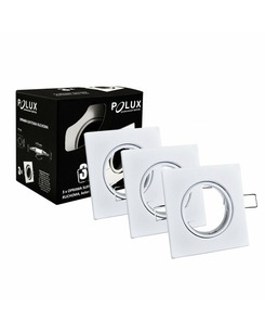 Набор точечных светильников Goldlux OPIN kwadrat 3pak IQA90W1 306975 GU10 50W IP20 цена