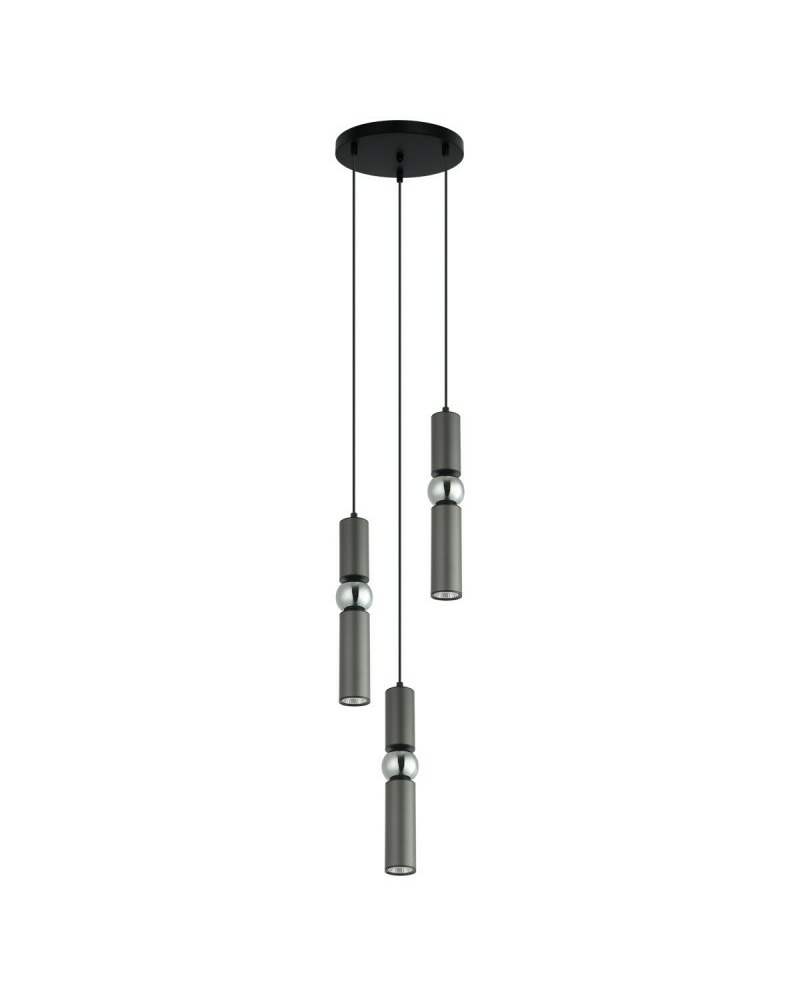 Подвесной светильник Italux PND-14290-3-GR Isidora GU10 3x25W IP20 Grey цена