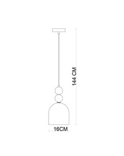 Подвесной светильник Italux PND-37462A-MC-GD Manso E14 1x40W IP20  описание