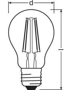 Лампочка Osram 4058075293298 Led Vintage 1906 E27 6.5W 2400K 725Lm IP20 Filament  відгуки