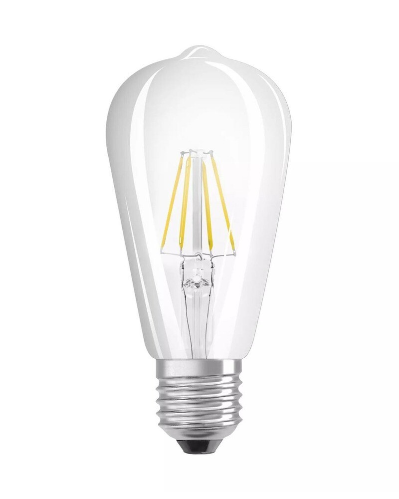 Лампочка Osram 4058075434400 E27 6.5W 2700K 806Lm IP20 Filament цена