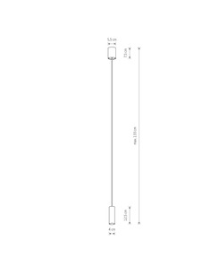 Подвесной светильник Nowodvorski 10765 Fourty S GU10 1x10W IP20 Bl  характеристики