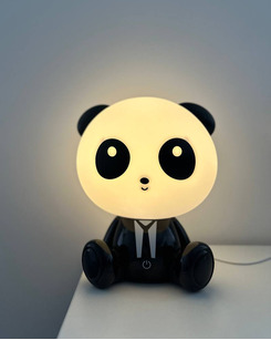 Настільна лампа Goldlux 307651 Panda Led 1x2.5W 3000K 70Lm IP20 BK  купити