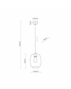 Подвесной светильник TK Lighting 5971 Elio E27 1x15W IP20 Bk  описание
