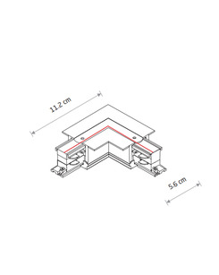 Соединитель Nowodvorski 8230 Ctls Recessed Power L Connector, Right IP20 Wh  отзывы