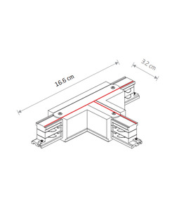 Соединитель Nowodvorski 8237 Ctls Power T Connector Left 2 T-l2 Bl  отзывы