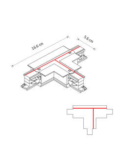 Соединитель Nowodvorski 8247 Ctls Recessed Power T Connector Left 1 T-l1 IP20 Wh  отзывы