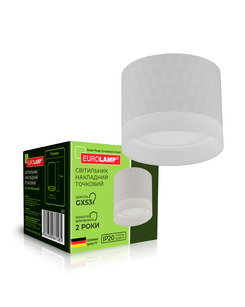 Точковий світильник Eurolamp LH-LED-GX53(white)N3 GX53 1x30W IP20 Wh