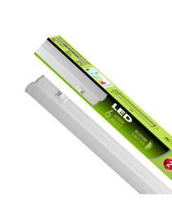 Потолочный светильник Eurolamp LED-FX(T5)-6/4 Led 1x6W 4000K 420Lm IP44 Wh цена