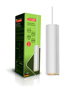 Подвесной светильник Eurolamp LHTW-LED-GU10(white) GU10 1x30W MR16 IP20 Wh цена
