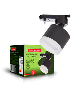 Трековий світильник Eurolamp LHT-LED-GX53(black) GX53 1x30W IP20 Bk