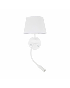 Бра, настенный светильник Tk Lighting 10080 Maja E27+G9 2x60+6W IP20 Wh цена