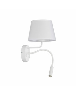 Бра Tk Lighting 10080 Maja E27+G9 2x60+6W IP20 Wh  відгуки