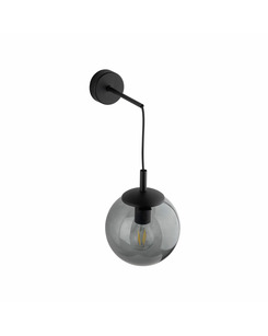 Бра Tk Lighting 5386 Esme E27 1x15W IP20 Bk  опис