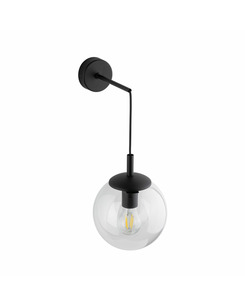 Бра Tk Lighting 5387 Esme E27 1x15W IP20 Bk  описание