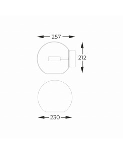 Бра Zuma Line W0428-01D-F4AC Enceladus Led 1x5W 3000K 1500Lm IP20  описание