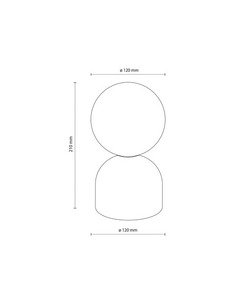 Настільна лампа TK Lighting 16038 Miki G9 1x8W IP20 Beige  купити