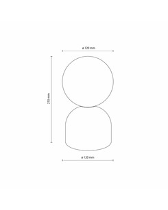 Настільна лампа TK Lighting 16039 Miki G9 1x8W IP20  купити