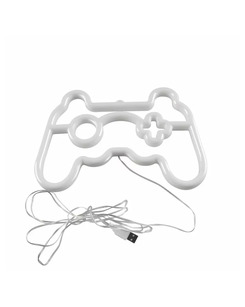 Светильник Goldlux 327161 Neon Gamepad Led 1x3W USB 5V DC 1A IP20 Wh  описание