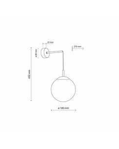 Люстра TK Lighting 5388 Esme E27 1x15W IP20  купить