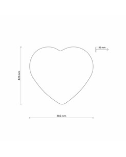 Люстра TK Lighting 5923 Heart E27 2x15W IP20  купити