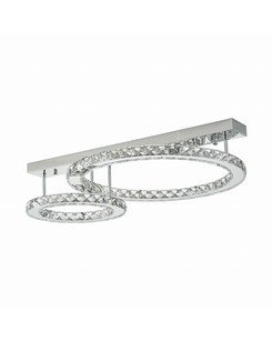 Люстра Zuma Line MX3713-2-3CT Girona Led 1x36W 3000K 4200Lm IP20 цена