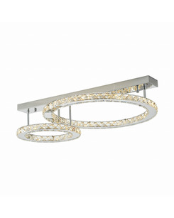 Люстра Zuma Line MX3713-2-3CT Girona Led 1x36W 3000K 4200Lm IP20  описание