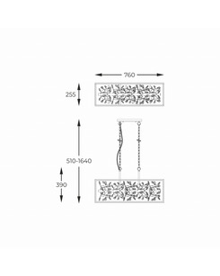 Люстра Zuma Line P0578-06C-P7TF Spring G9 6x33W IP20  опис