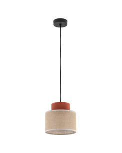 Підвісний світильник Tk Lighting 3139 Duo Juta E27 1x15W IP20 Beige ціна