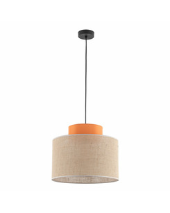 Підвісний світильник Tk Lighting 3227 Duo Juta E27 1x15W IP20 Beige ціна