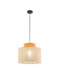 Підвісний світильник Tk Lighting 3227 Duo Juta E27 1x15W IP20 Beige  купити