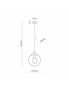 Підвісний світильник Tk Lighting 3266 Esme E27 1x15W IP20 Bk  відгуки