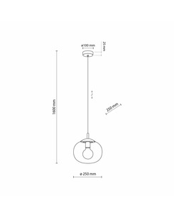 Підвісний світильник Tk Lighting 4676 Vibe E27 1x15W IP20 Bk  відгуки