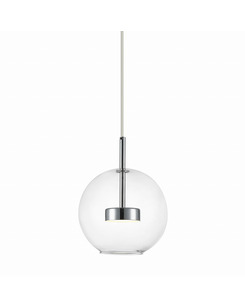 Підвісний світильник Zuma Line P0428-01J-F4AC Enceladus Led 1x5W 3000K 500Lm IP20 Chrome  опис