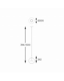 Підвісний світильник Zuma Line P0428-01J-L4AC Enceladus Led 1x5W 3000K 500Lm IP20 Gold  відгуки