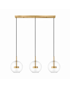 Подвесной светильник Zuma Line P0428-03J-L4AC Enceladus Led 3x5W 3000K 1500Lm IP20 Gold цена