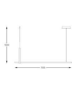 Подвесной светильник Zuma Line 22806M-WOOD Wood Claud Led 1x40W 3000K/4000K/6000K 1350Lm IP20 Bk  описание