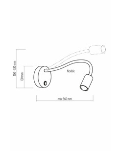 Бра TK Lighting 2449 Lagos  купить