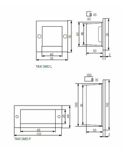 Вуличний світильник Kanlux 26460 Taxi smd l c/m-ww  купити